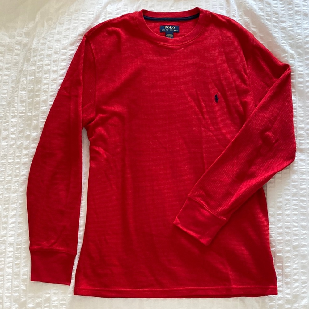 Red Polo by Ralph Lauren Long-sleeve Tee for Men